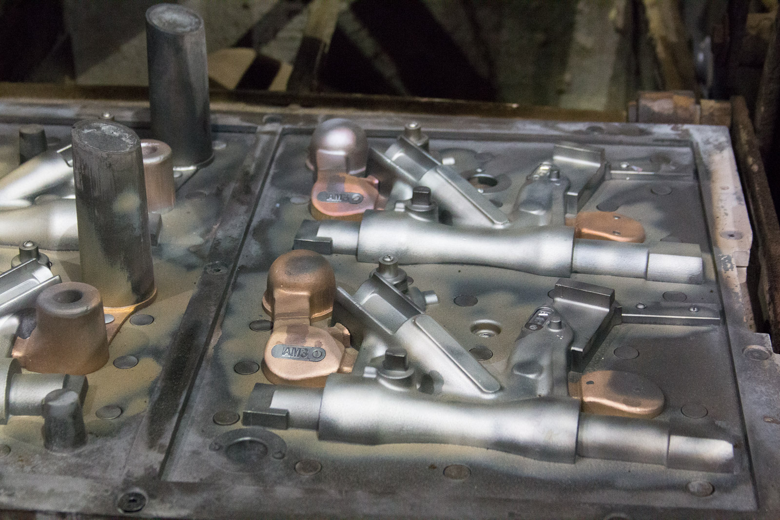 Shell mold pattern at Eagle Alloy