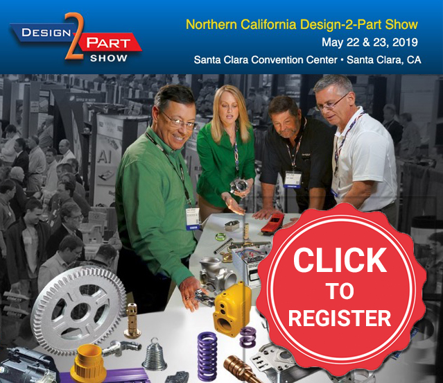 Register for the Northern California Design-2-Part Show
