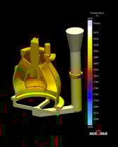 magma solidification simulation