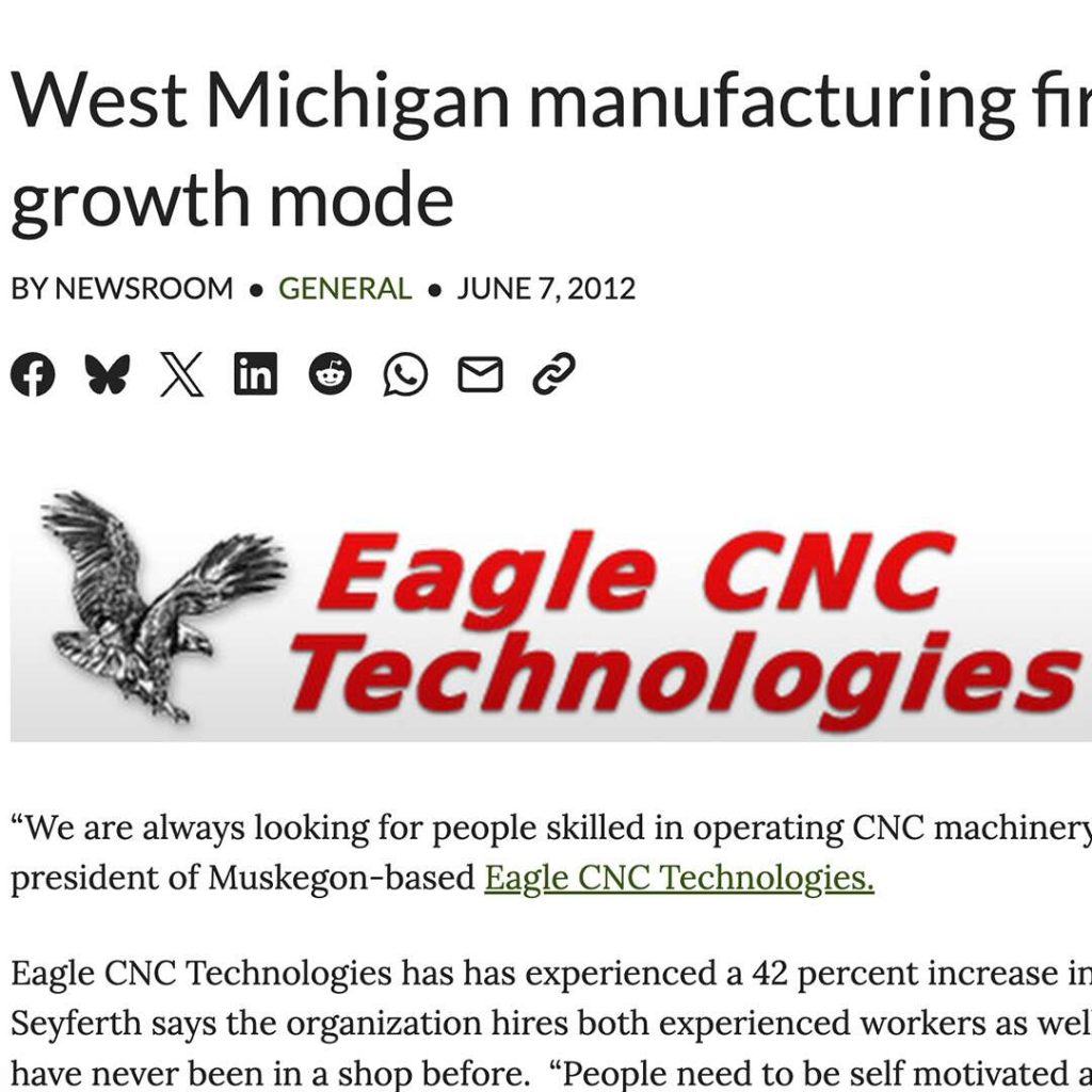 15 West Mi Firm In Growth Mode