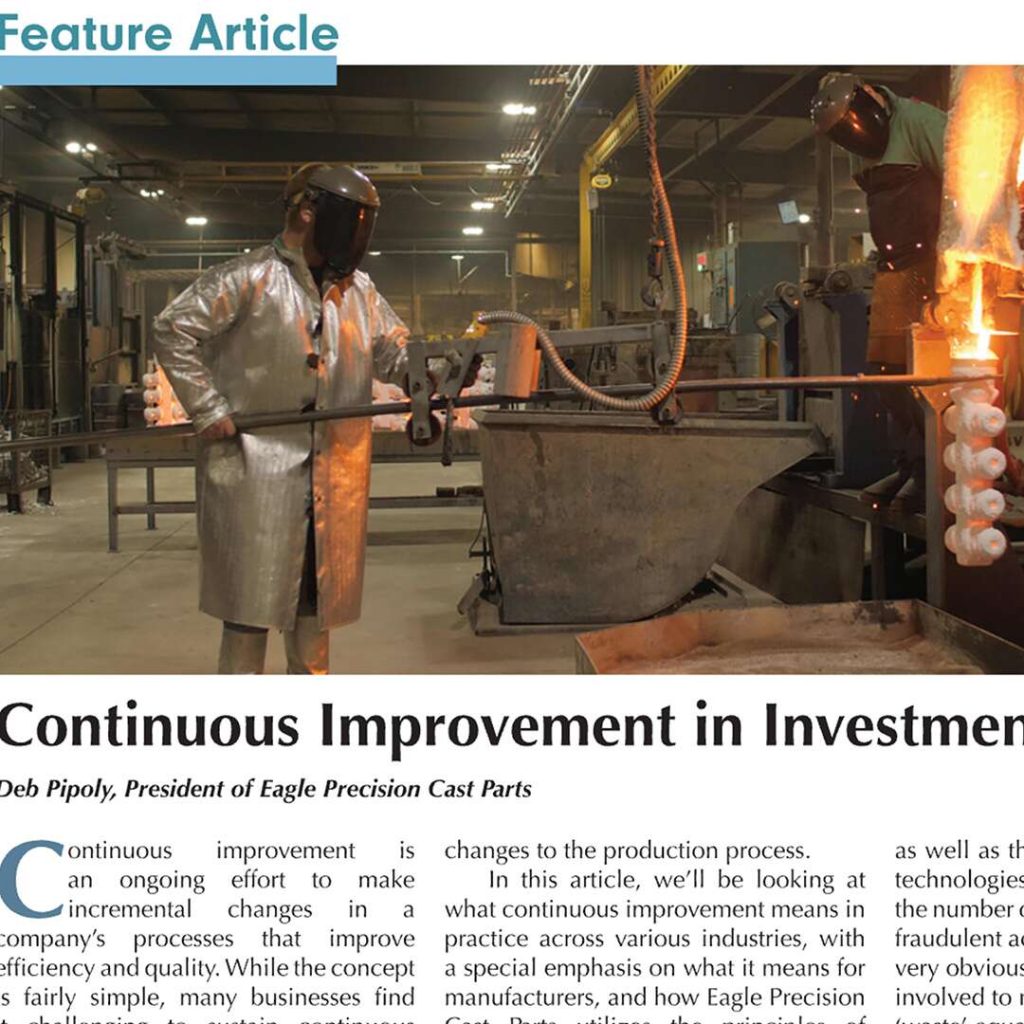 5 Continuous Improvement In Investment Casting